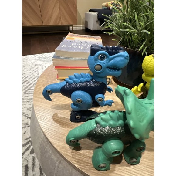 Take Apart Dinosaur Toy Velociraptor Triceratops T-Rex STEM Educational - Picture 3 of 7